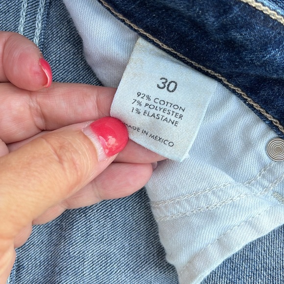 BKE "HARPER" crop Blue Jeans Size 30 - Picture 7 of 8